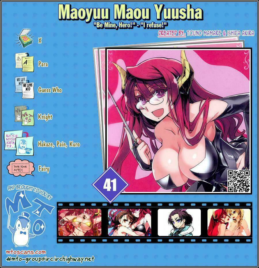 Maoyuu Maoh Yuusha Chapter 41 - Trang 2