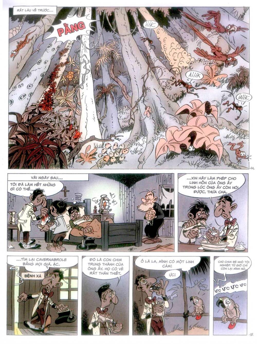 marsupilami chapter 10: - cuộc ẩu đả ở palombia - Trang 2