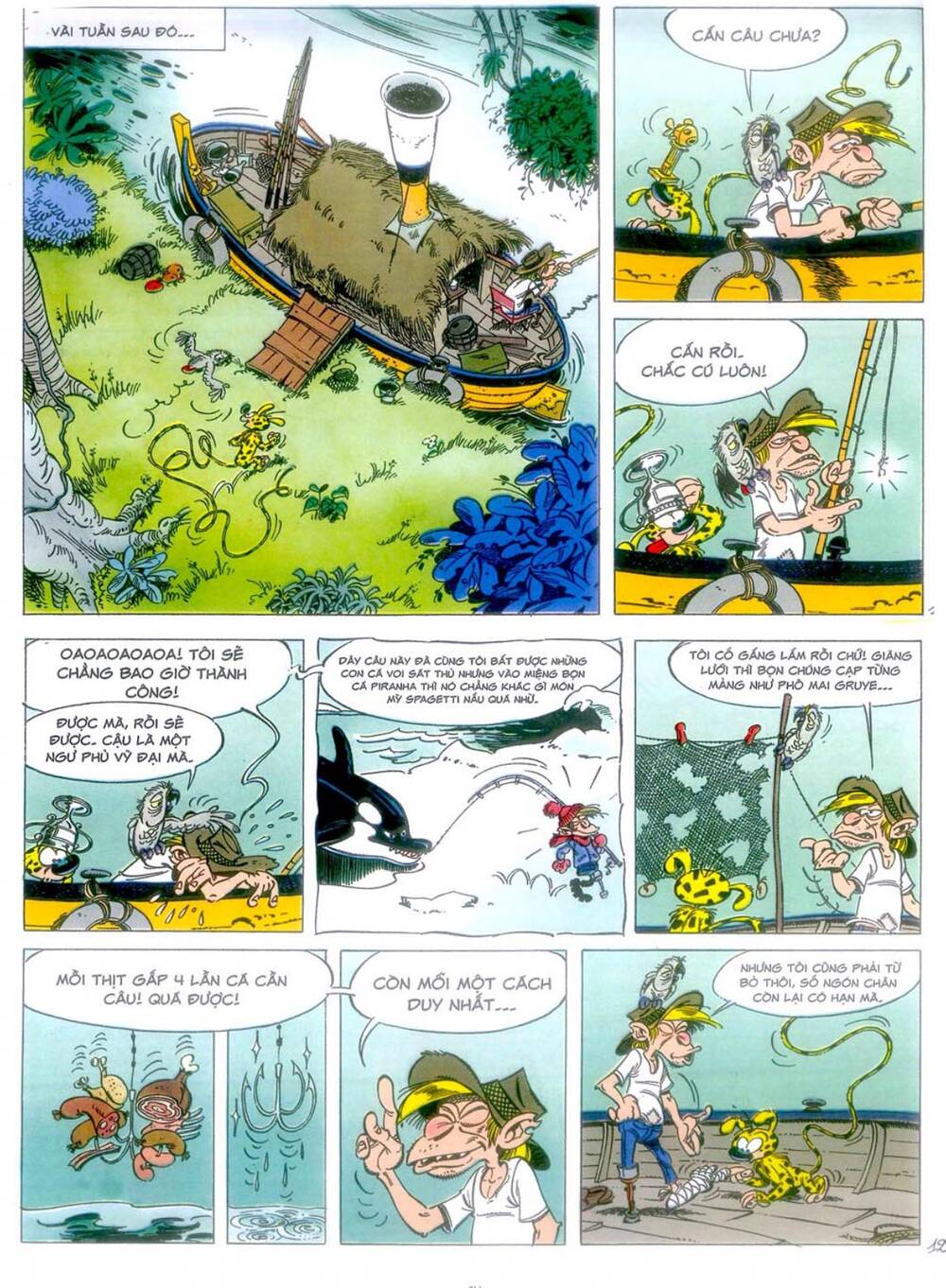 marsupilami chapter 10: - cuộc ẩu đả ở palombia - Trang 2