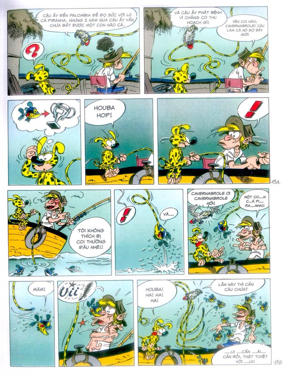 marsupilami chapter 10: - cuộc ẩu đả ở palombia - Trang 2