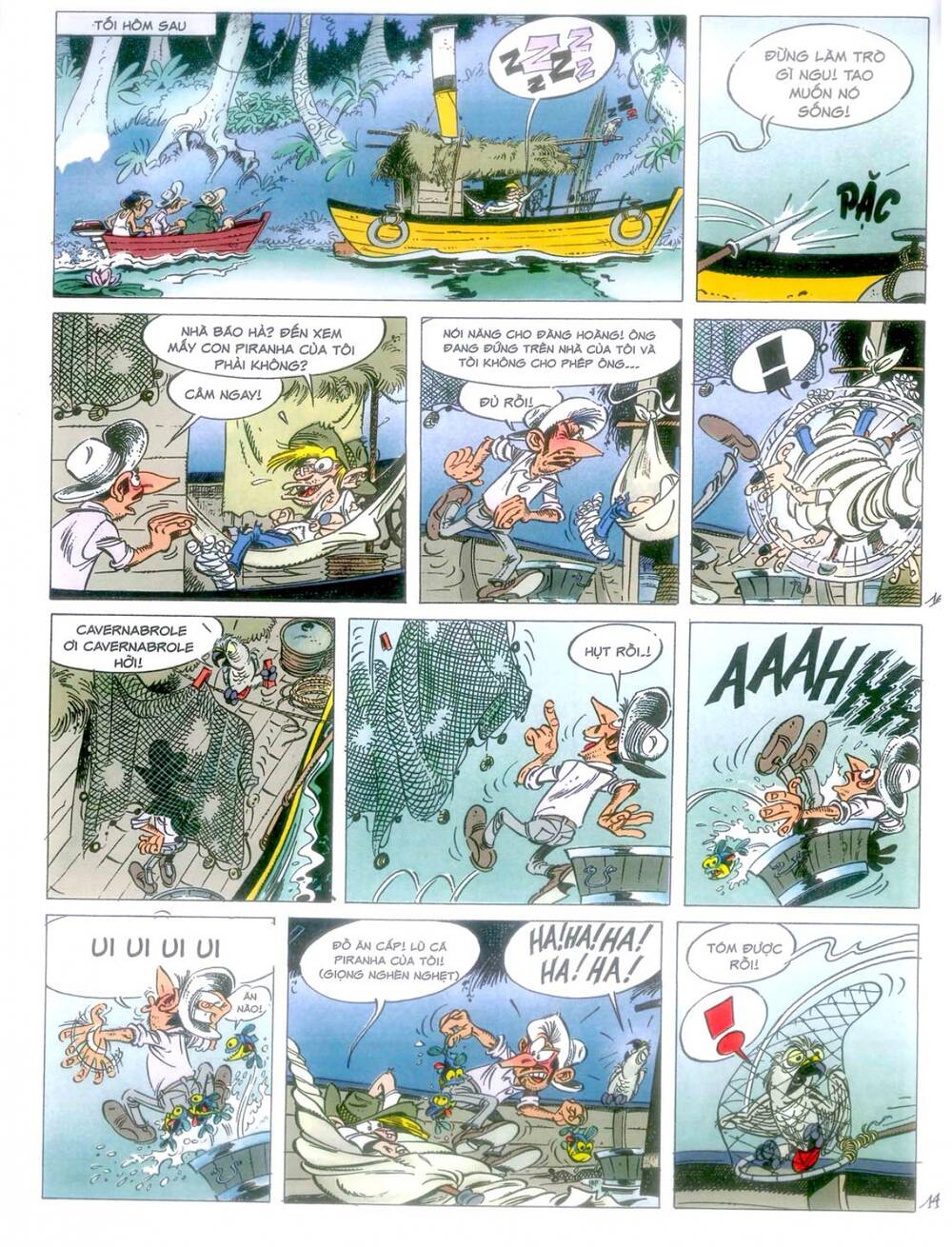 marsupilami chapter 10: - cuộc ẩu đả ở palombia - Trang 2