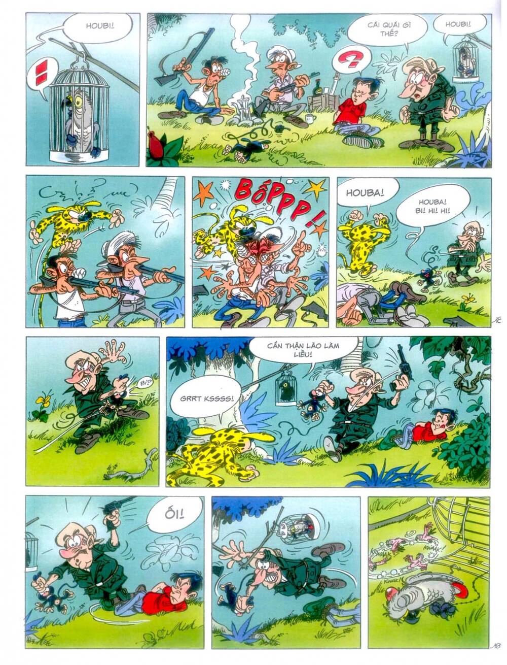 marsupilami chapter 10: - cuộc ẩu đả ở palombia - Trang 2