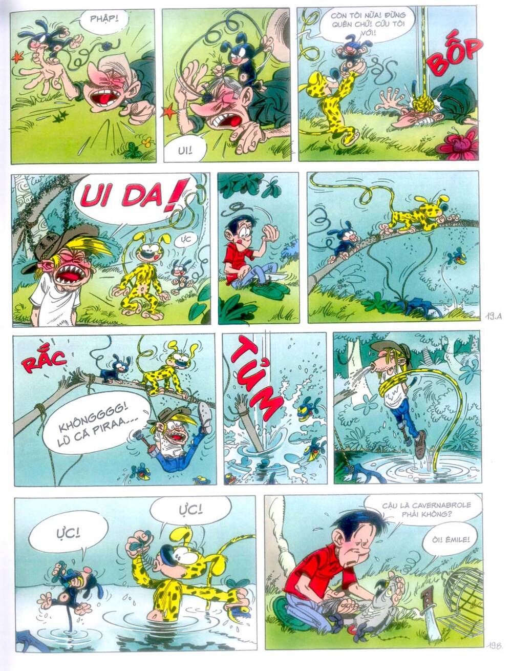 marsupilami chapter 10: - cuộc ẩu đả ở palombia - Trang 2