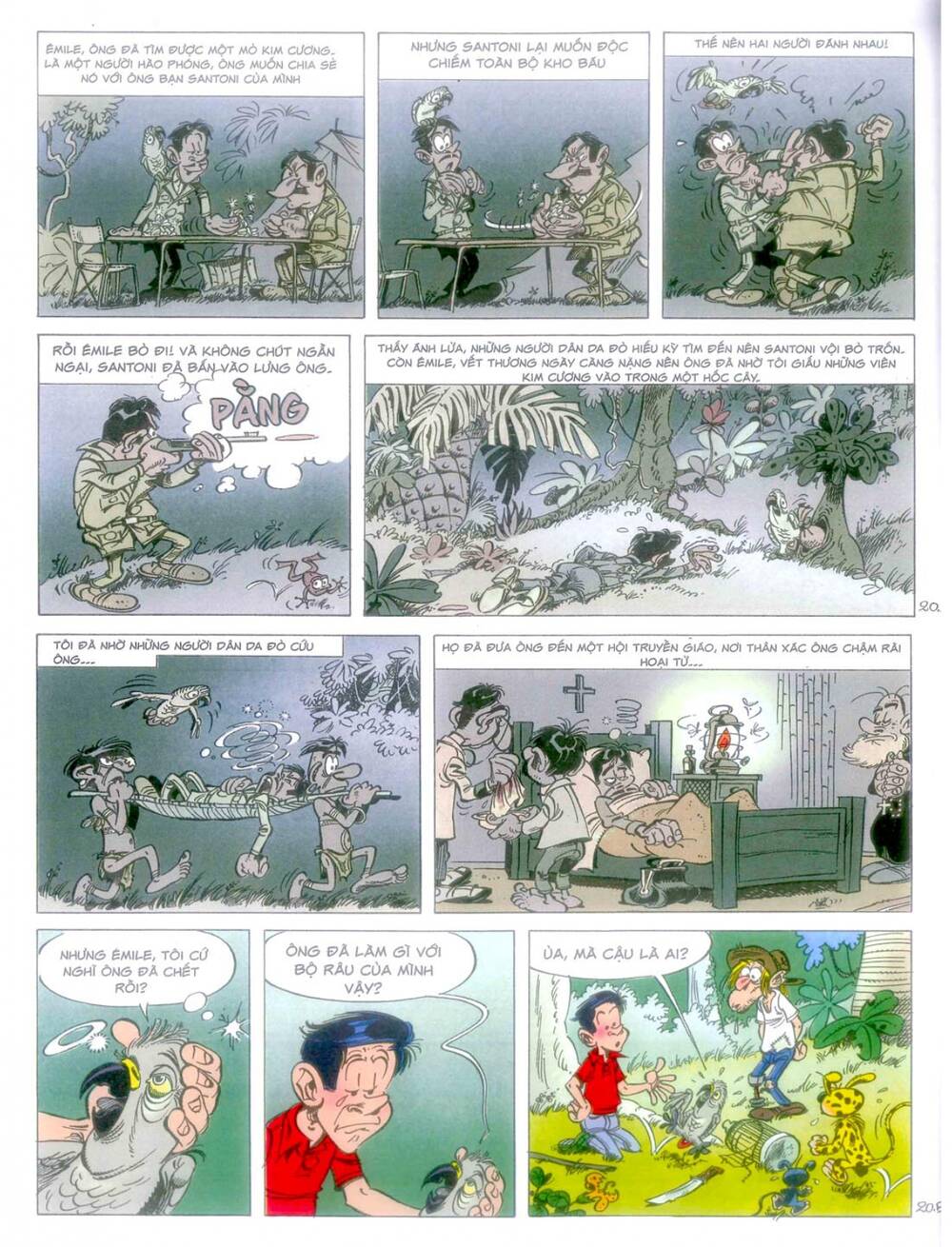 marsupilami chapter 10: - cuộc ẩu đả ở palombia - Trang 2