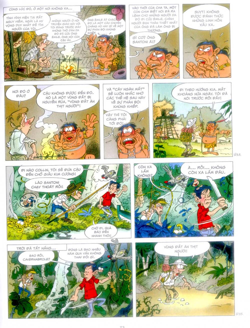 marsupilami chapter 10: - cuộc ẩu đả ở palombia - Trang 2