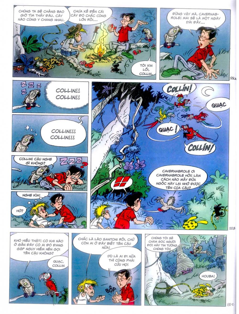 marsupilami chapter 10: - cuộc ẩu đả ở palombia - Trang 2