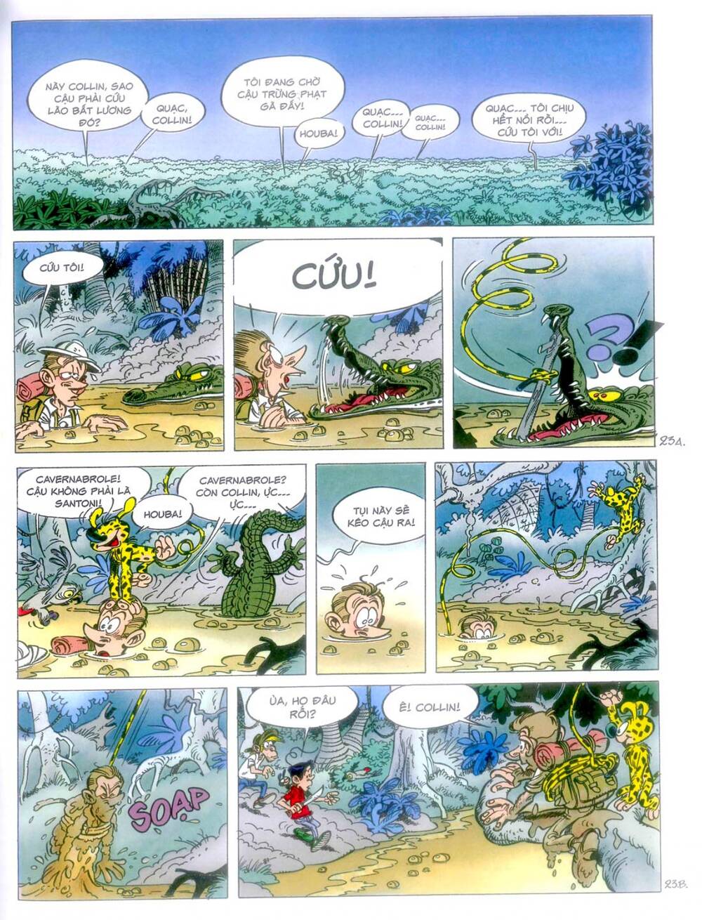 marsupilami chapter 10: - cuộc ẩu đả ở palombia - Trang 2