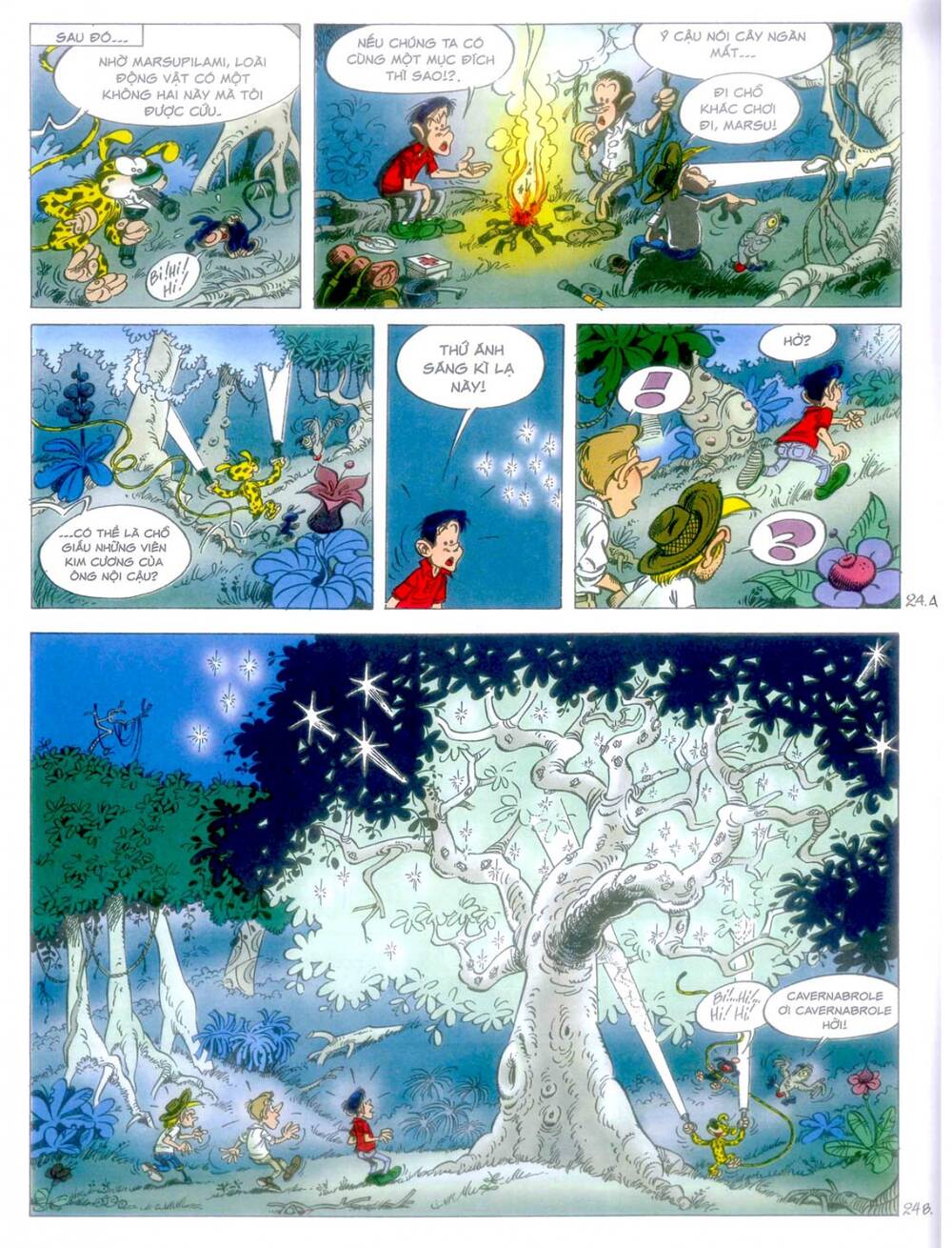 marsupilami chapter 10: - cuộc ẩu đả ở palombia - Trang 2