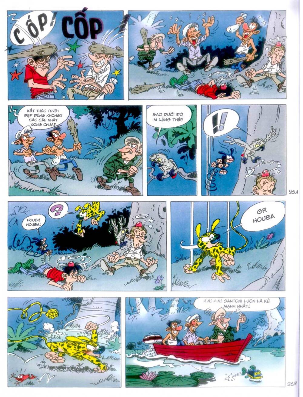 marsupilami chapter 10: - cuộc ẩu đả ở palombia - Trang 2