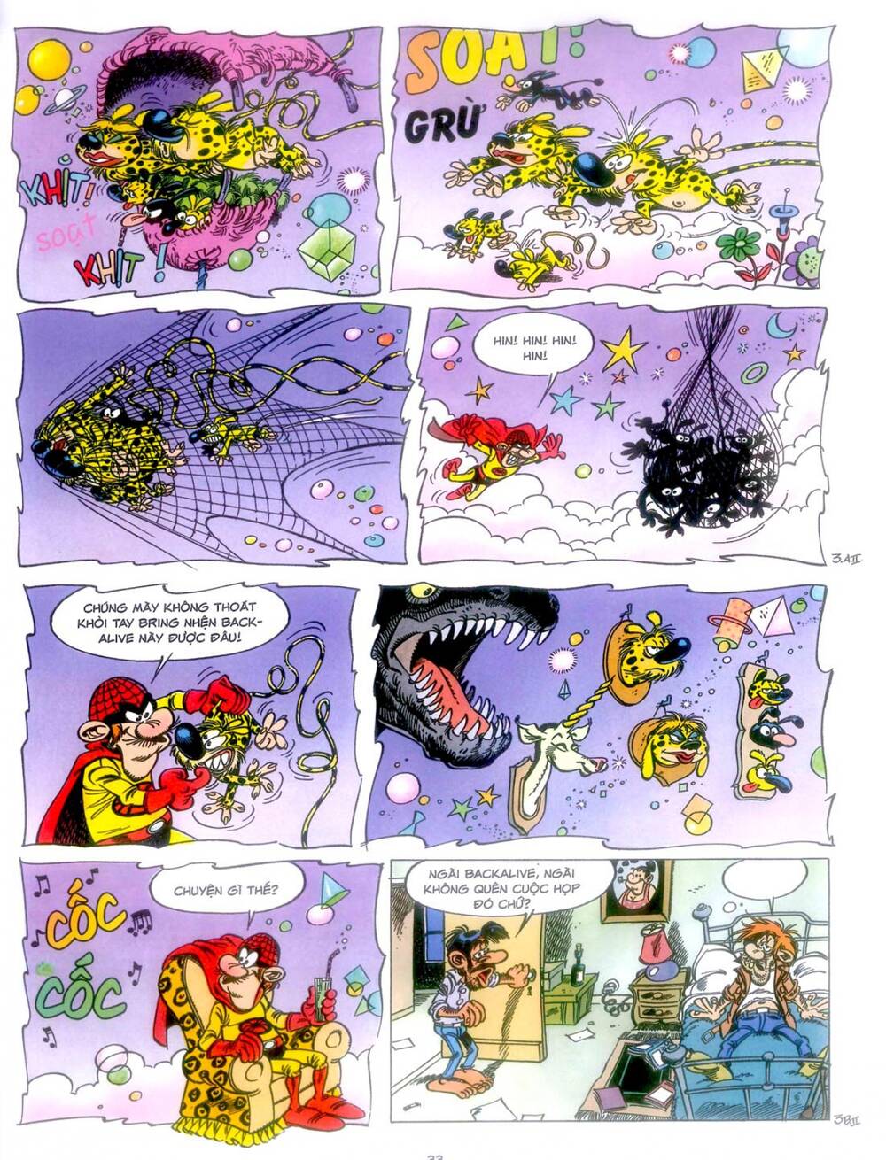 marsupilami chapter 10: - cuộc ẩu đả ở palombia - Trang 2