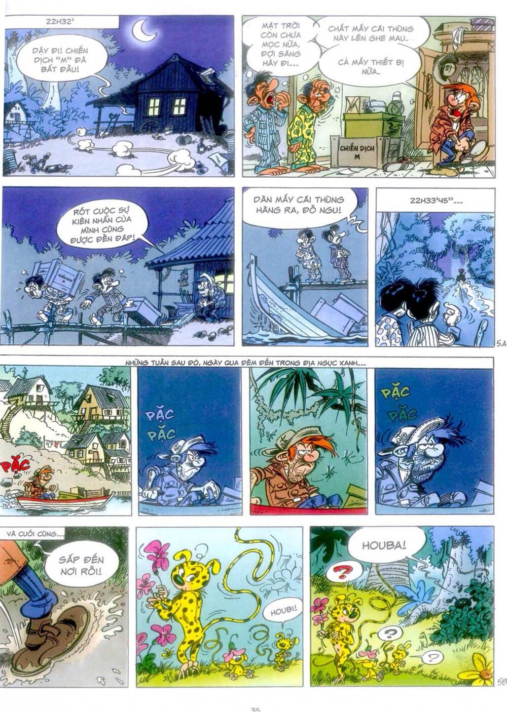 marsupilami chapter 10: - cuộc ẩu đả ở palombia - Trang 2