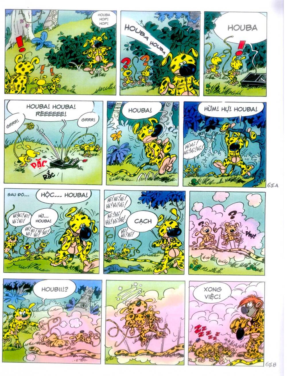 marsupilami chapter 10: - cuộc ẩu đả ở palombia - Trang 2