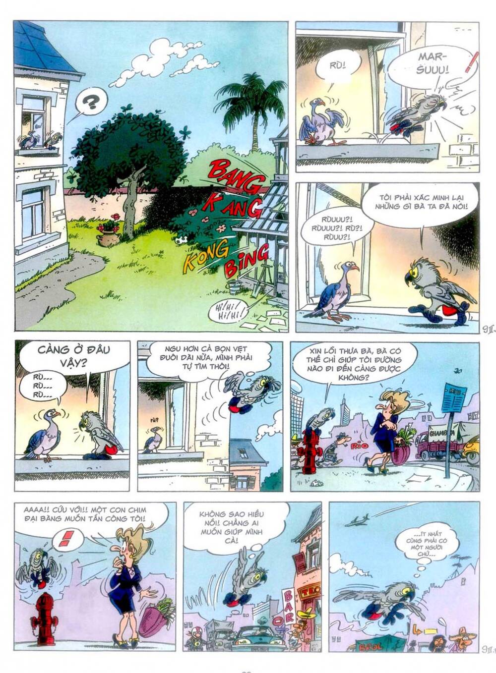 marsupilami chapter 10: - cuộc ẩu đả ở palombia - Trang 2