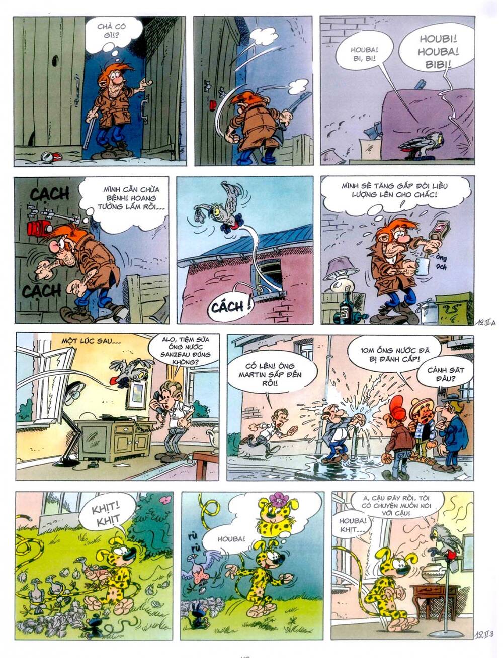 marsupilami chapter 10: - cuộc ẩu đả ở palombia - Trang 2