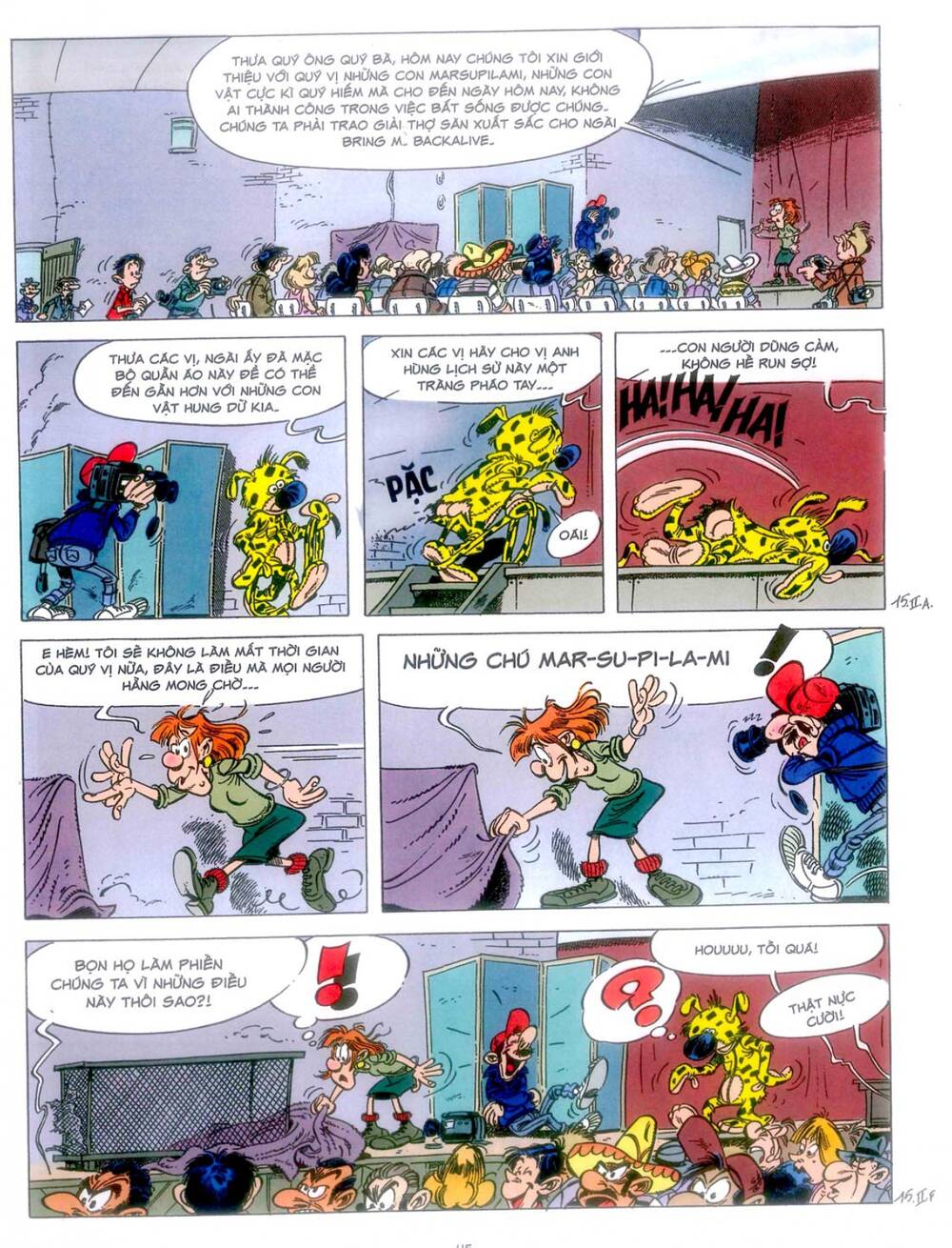 marsupilami chapter 10: - cuộc ẩu đả ở palombia - Trang 2