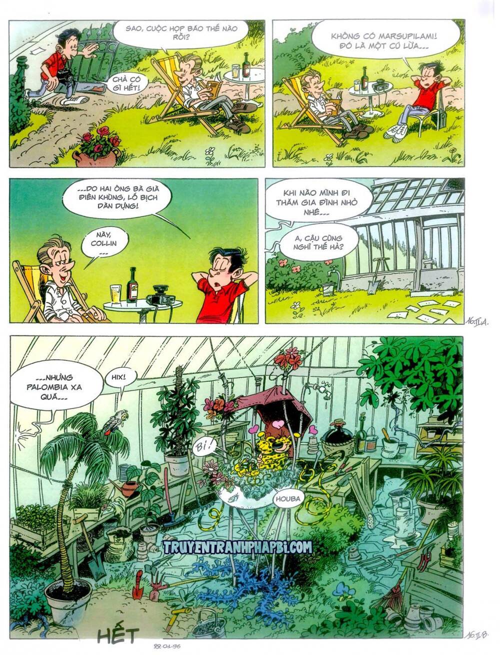 marsupilami chapter 10: - cuộc ẩu đả ở palombia - Trang 2