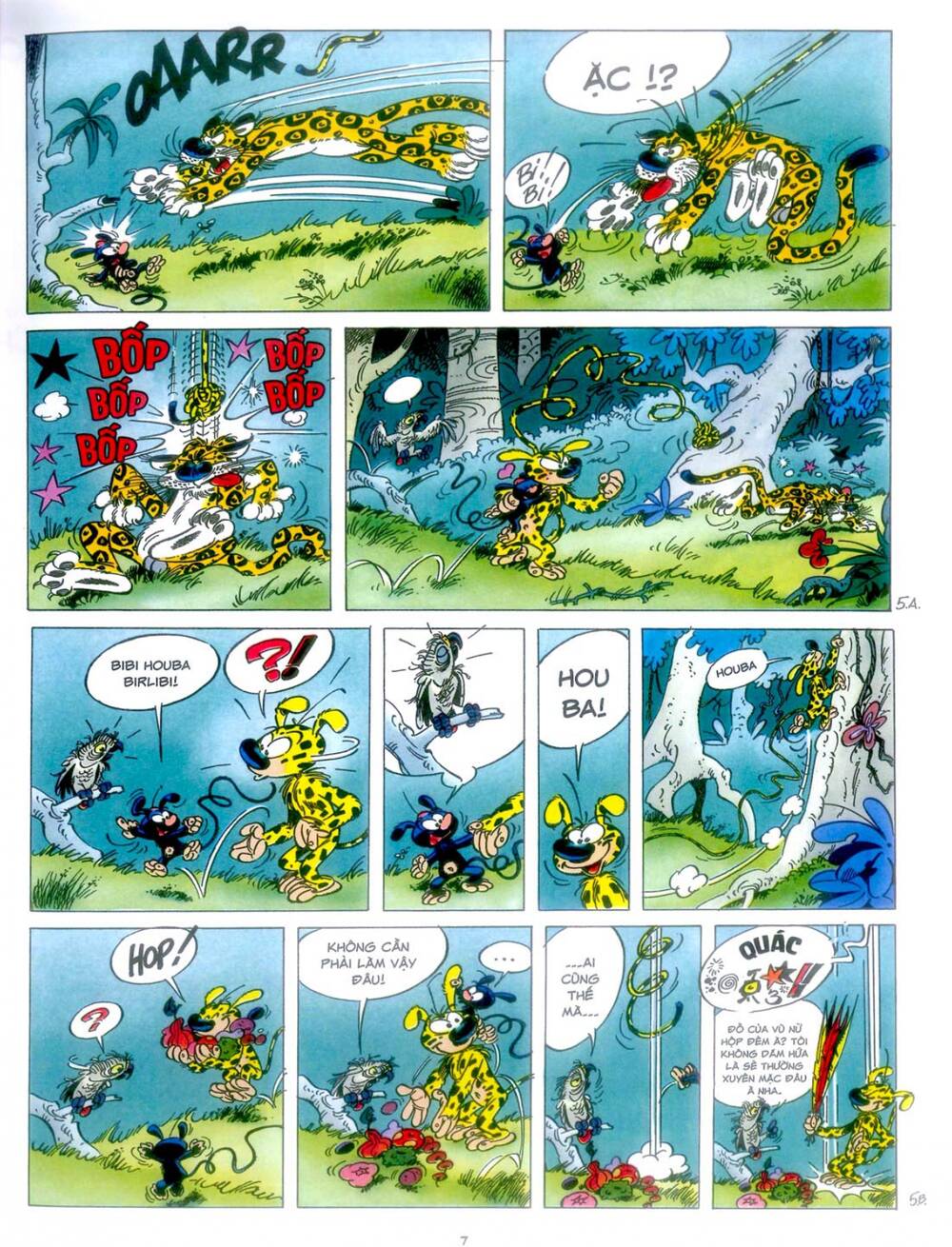 marsupilami chapter 10: - cuộc ẩu đả ở palombia - Trang 2