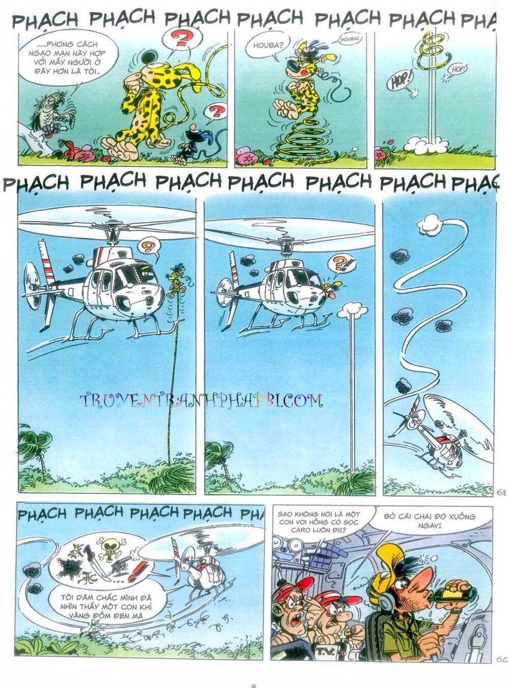 marsupilami chapter 10: - cuộc ẩu đả ở palombia - Trang 2