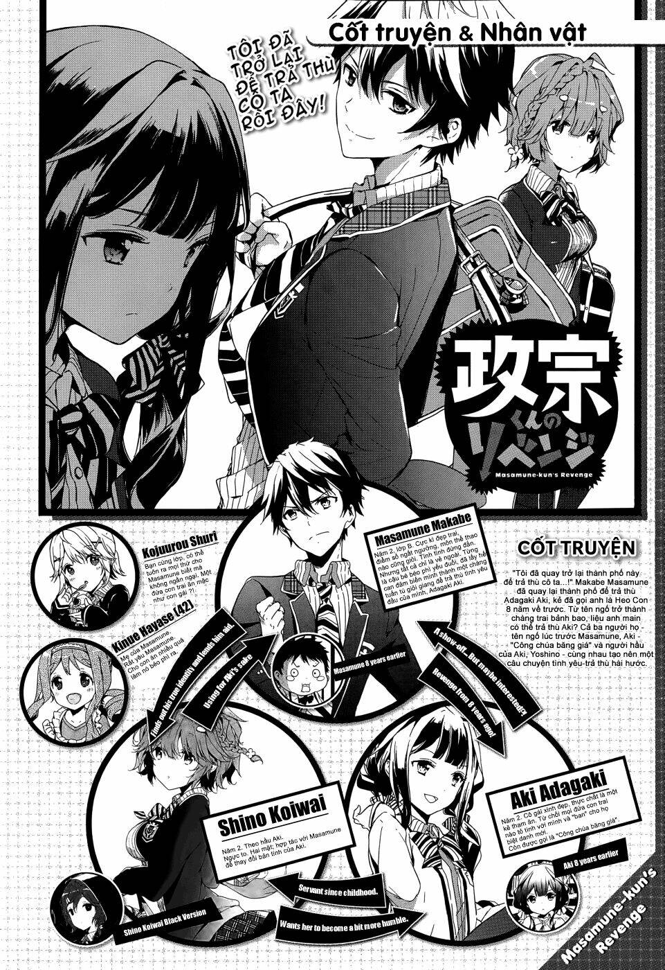 Masamune-Kun No Revenge Chapter 5 - Trang 2