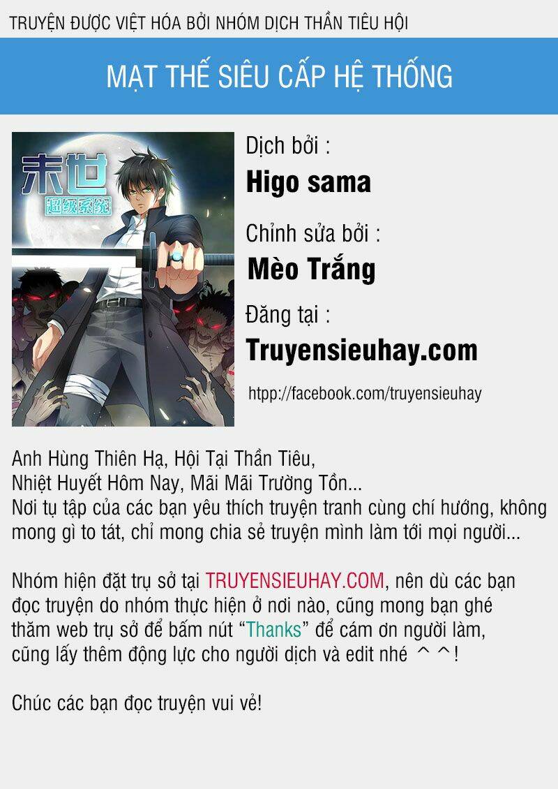 mạt thế siêu cấp hệ thống chapter 36 - Trang 2