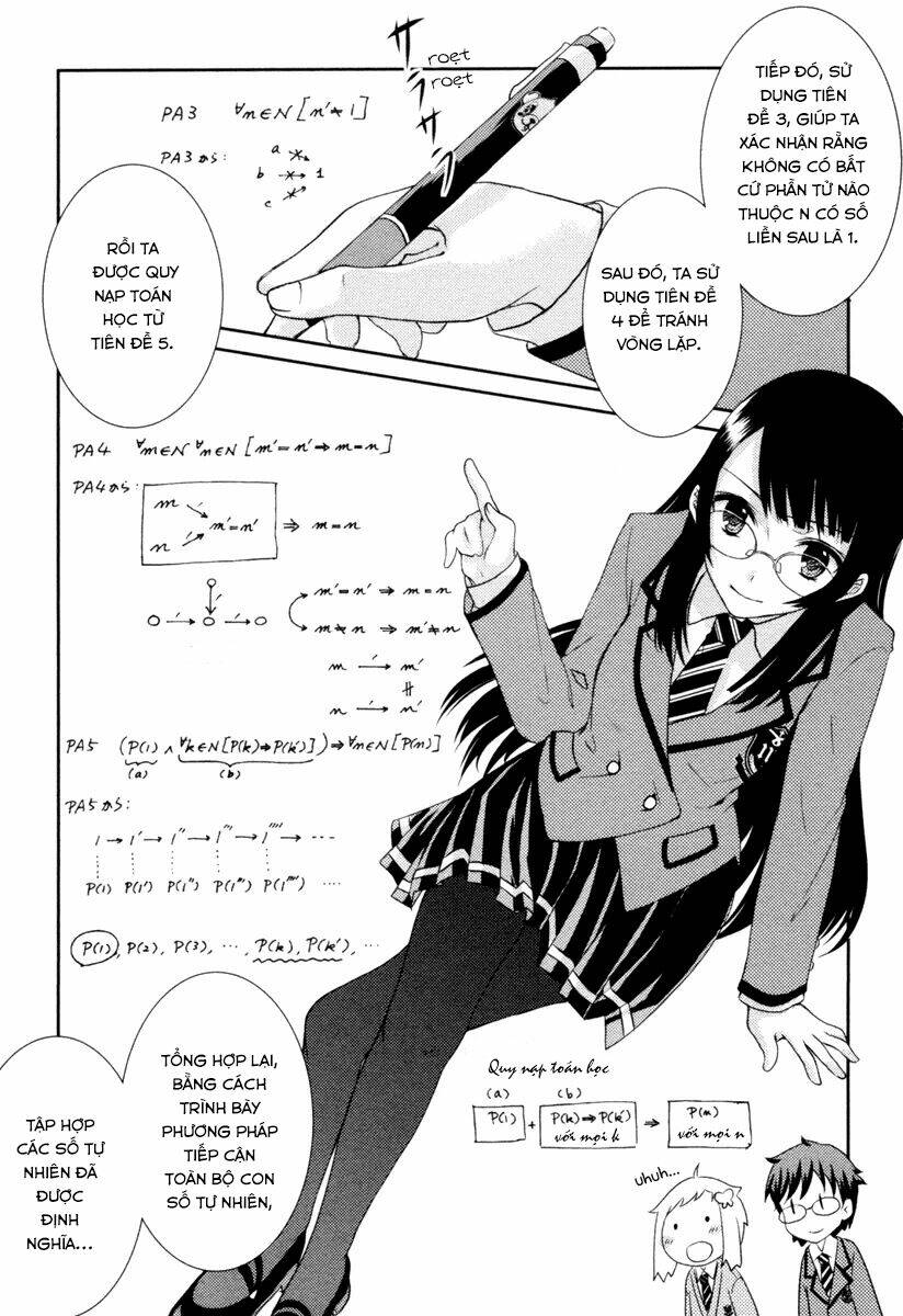 mathematical girls: các định lý bất toàn của gödel chapter 2: - trò chơi giả vờ không biết - Trang 2