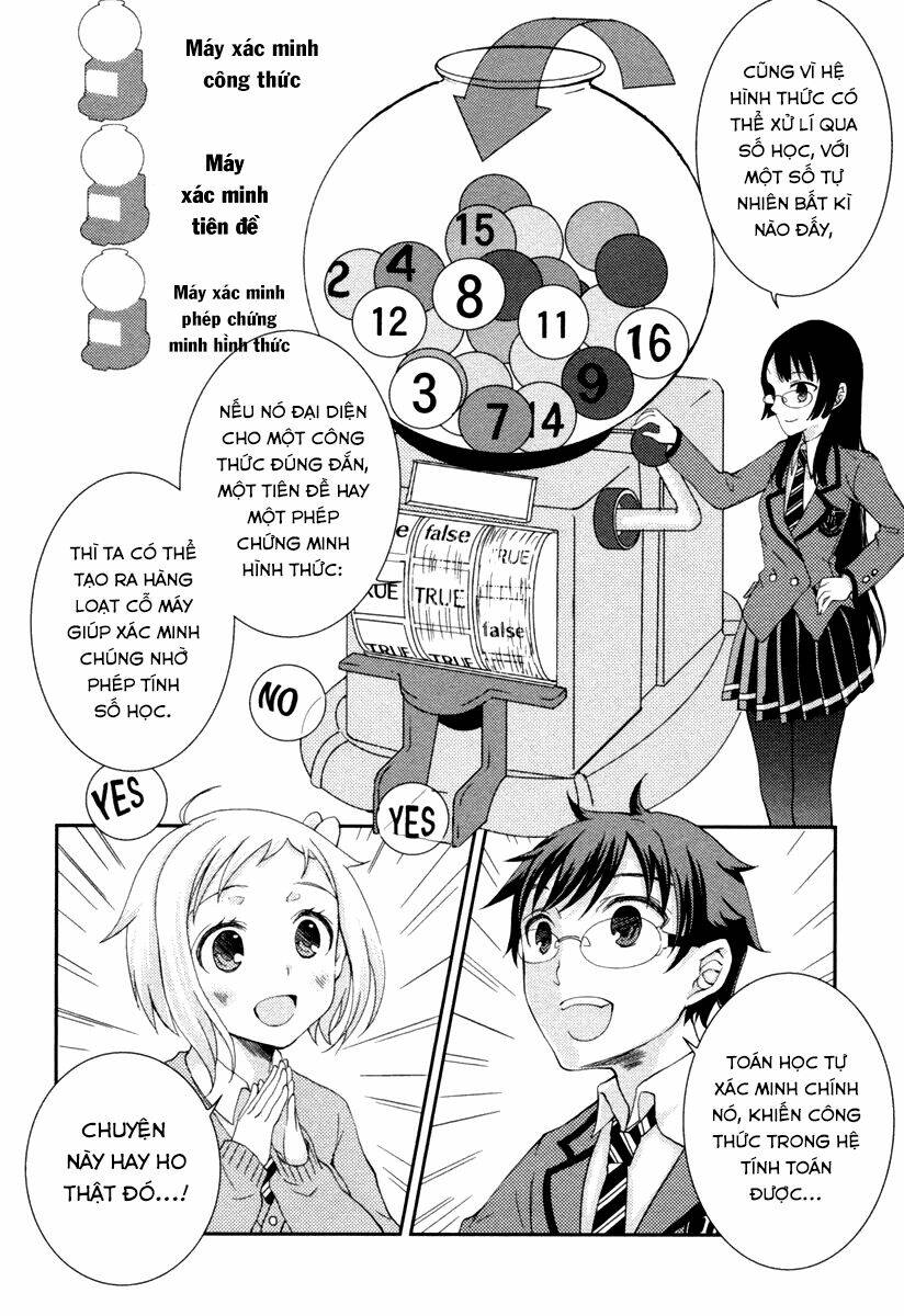 mathematical girls: các định lý bất toàn của gödel chapter 7: - chocolate xác minh - Next chapter 8: leo thang xoắn ốc