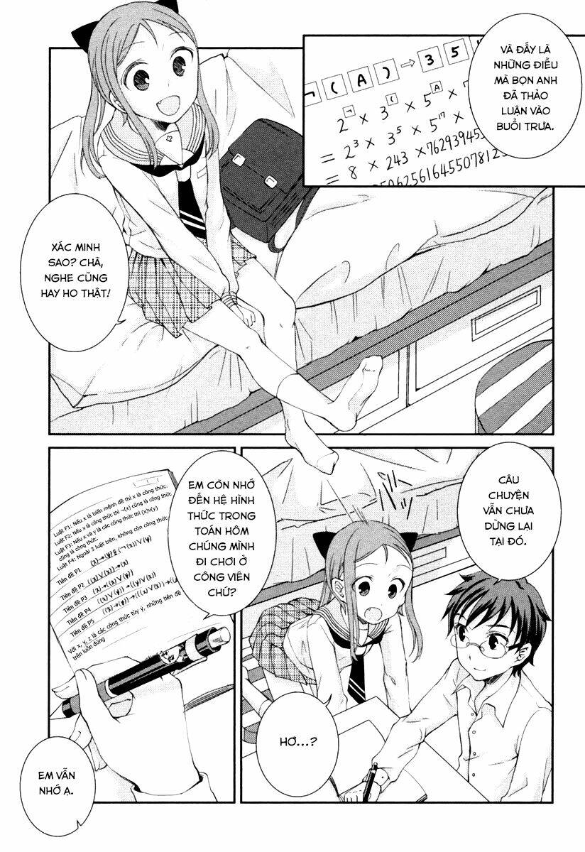 mathematical girls: các định lý bất toàn của gödel chapter 7: - chocolate xác minh - Next chapter 8: leo thang xoắn ốc