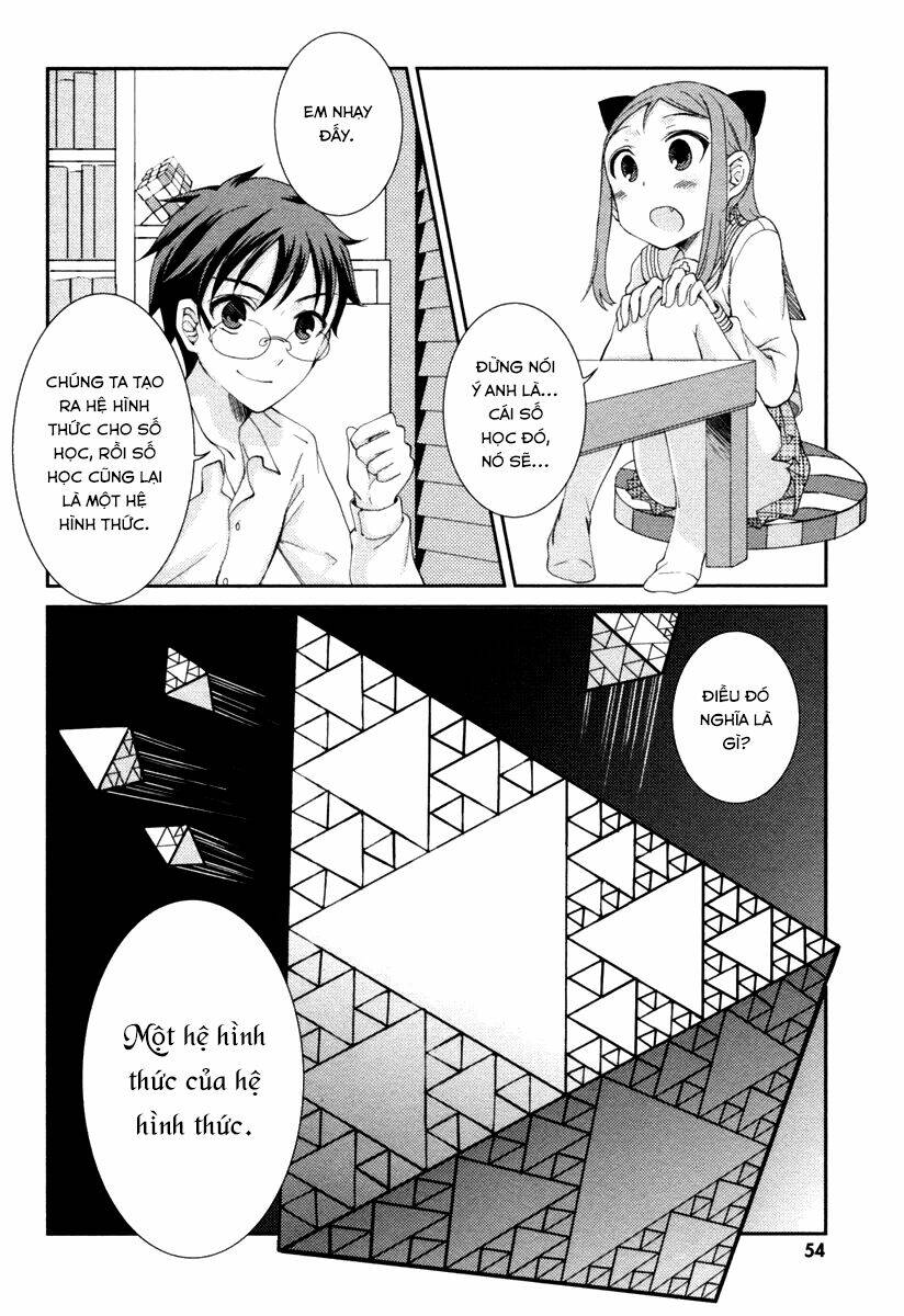 mathematical girls: các định lý bất toàn của gödel chapter 7: - chocolate xác minh - Next chapter 8: leo thang xoắn ốc