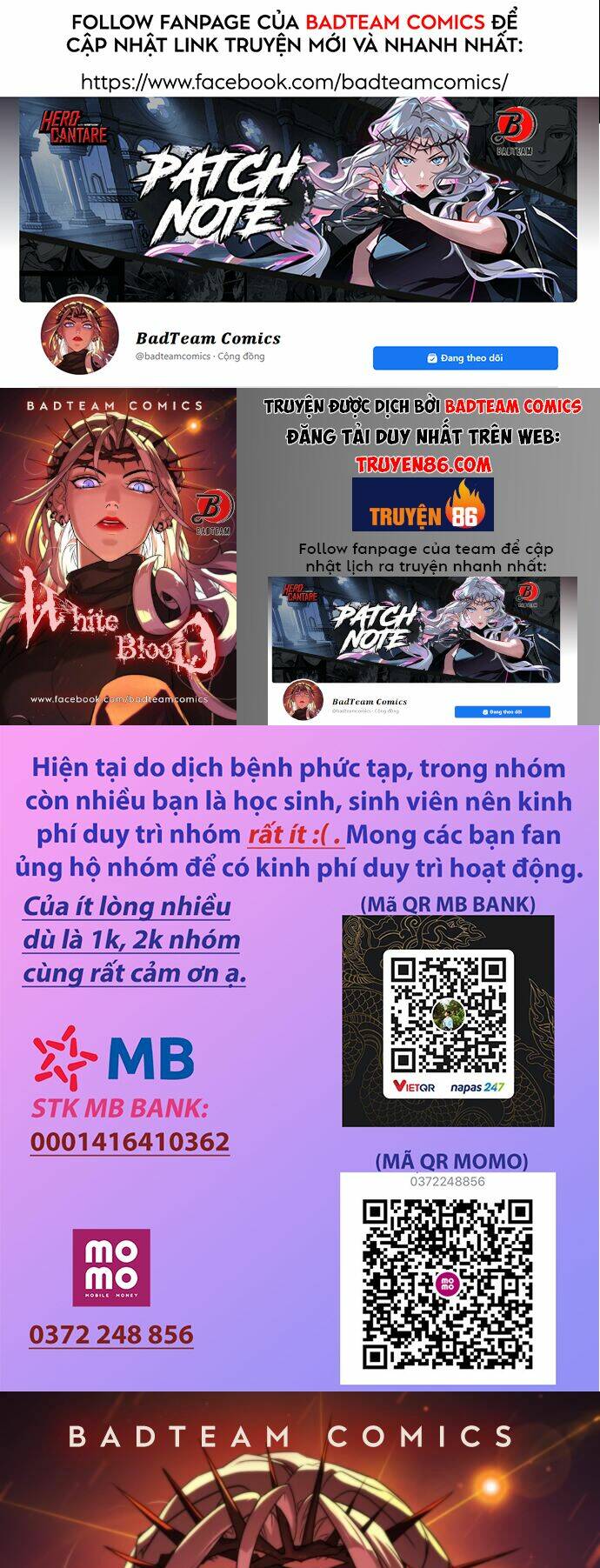 máu trắng chapter 79.5 - Trang 2