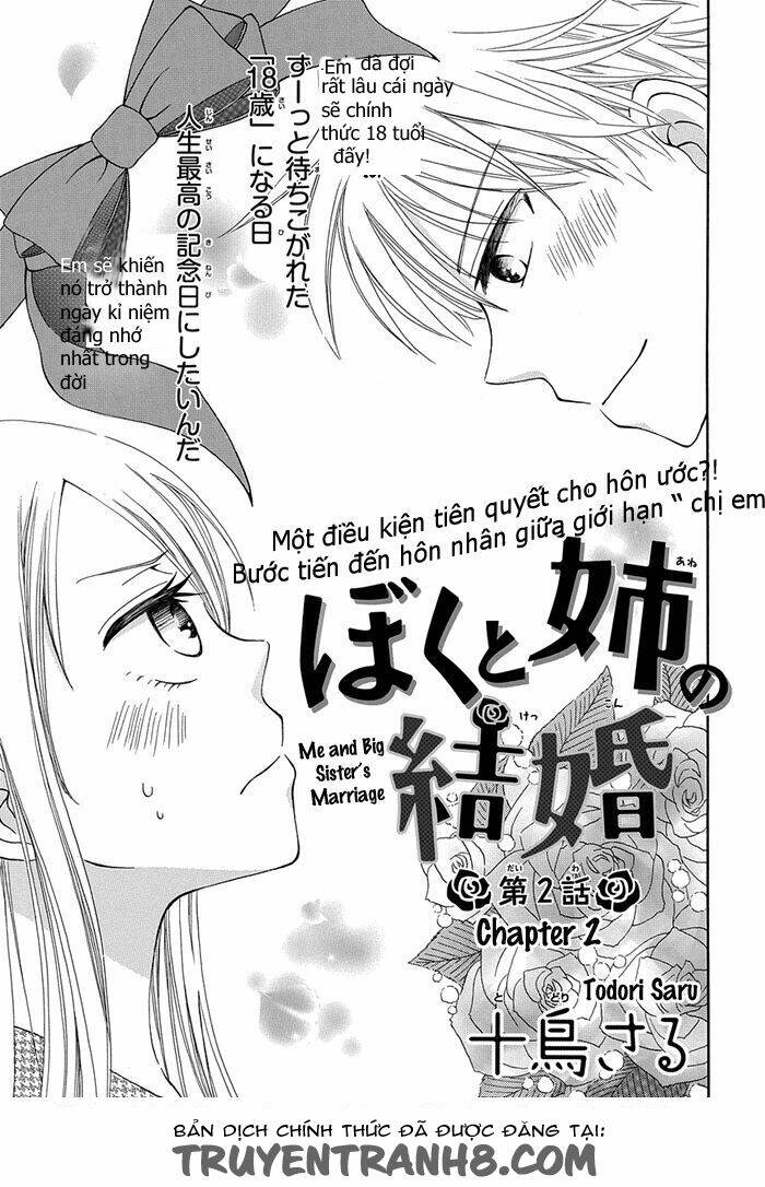 Me and Big Sister’s Marriage Chapter 2 - Trang 2