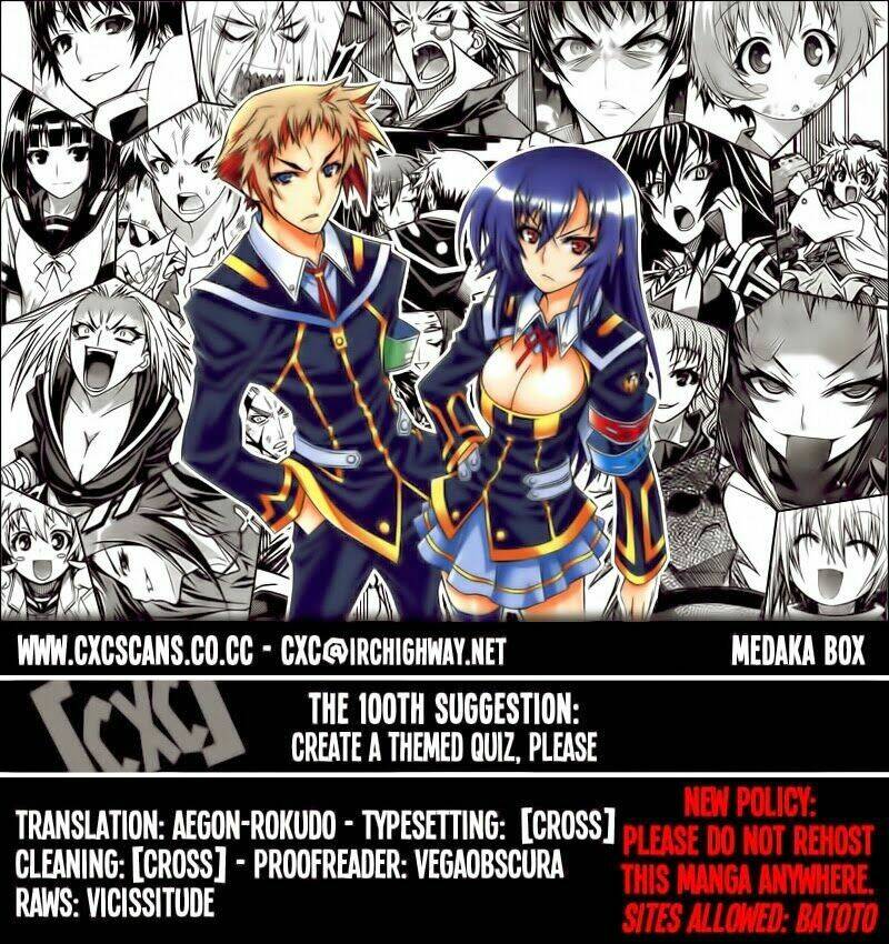 medaka box chương 100 - Trang 2