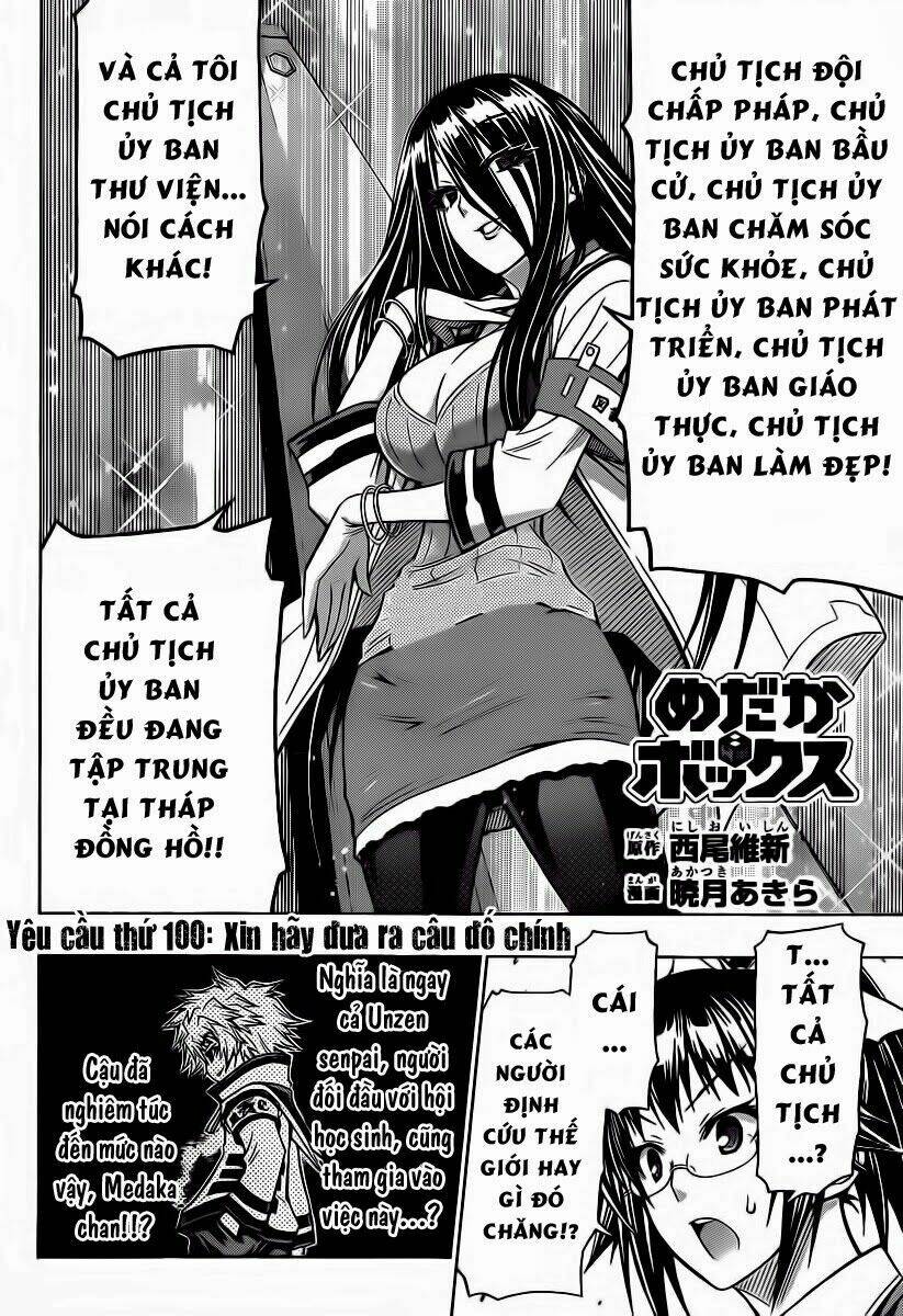 medaka box chương 100 - Trang 2