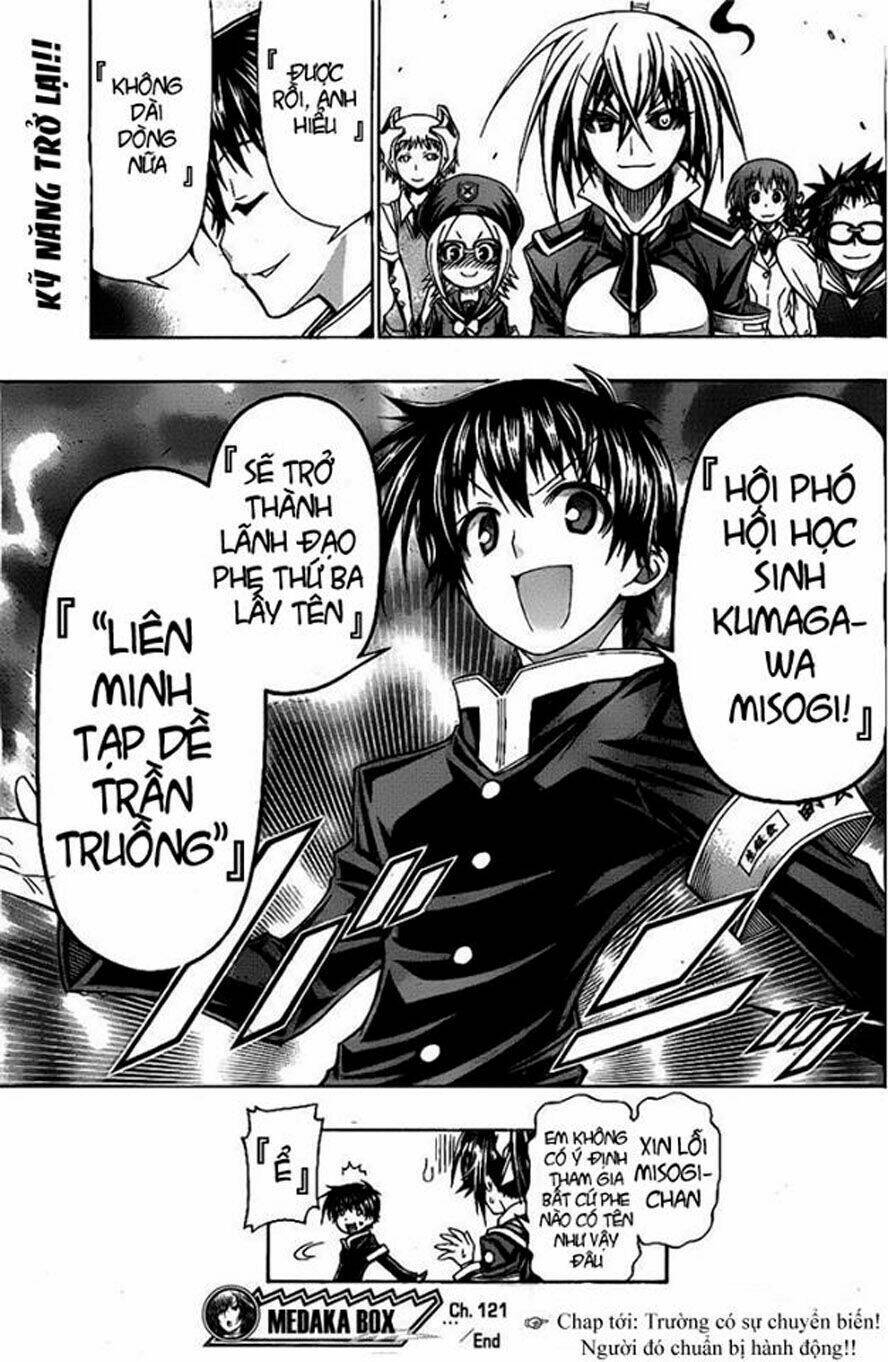 medaka box chương 121 - Next chương 122