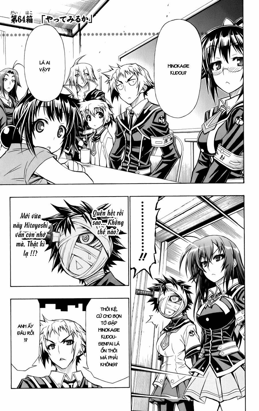 medaka box chương 64 - Next chương 65