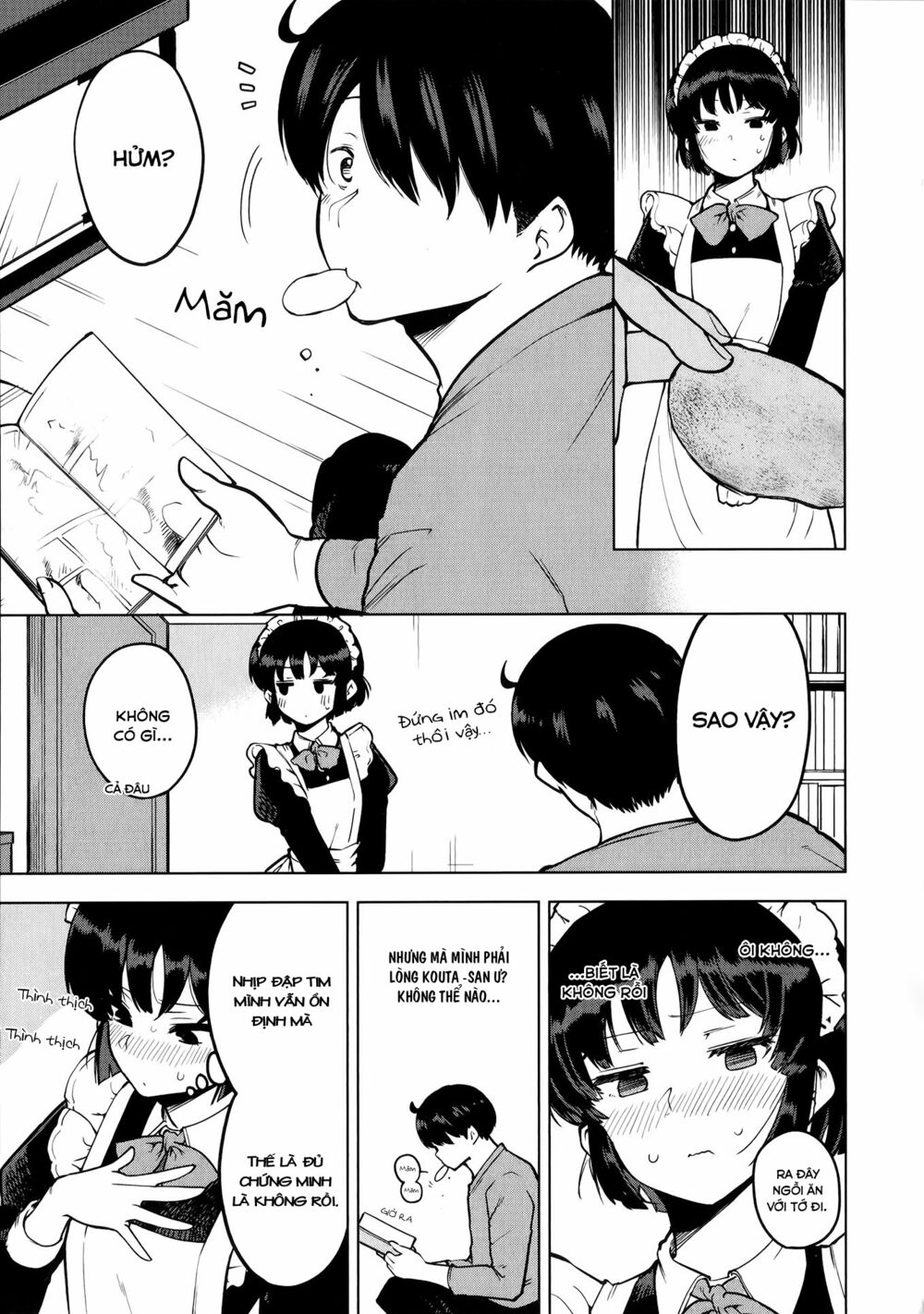 meika-san can't conceal her emotions chapter 19: meika-san và con tim rối ren - Trang 2