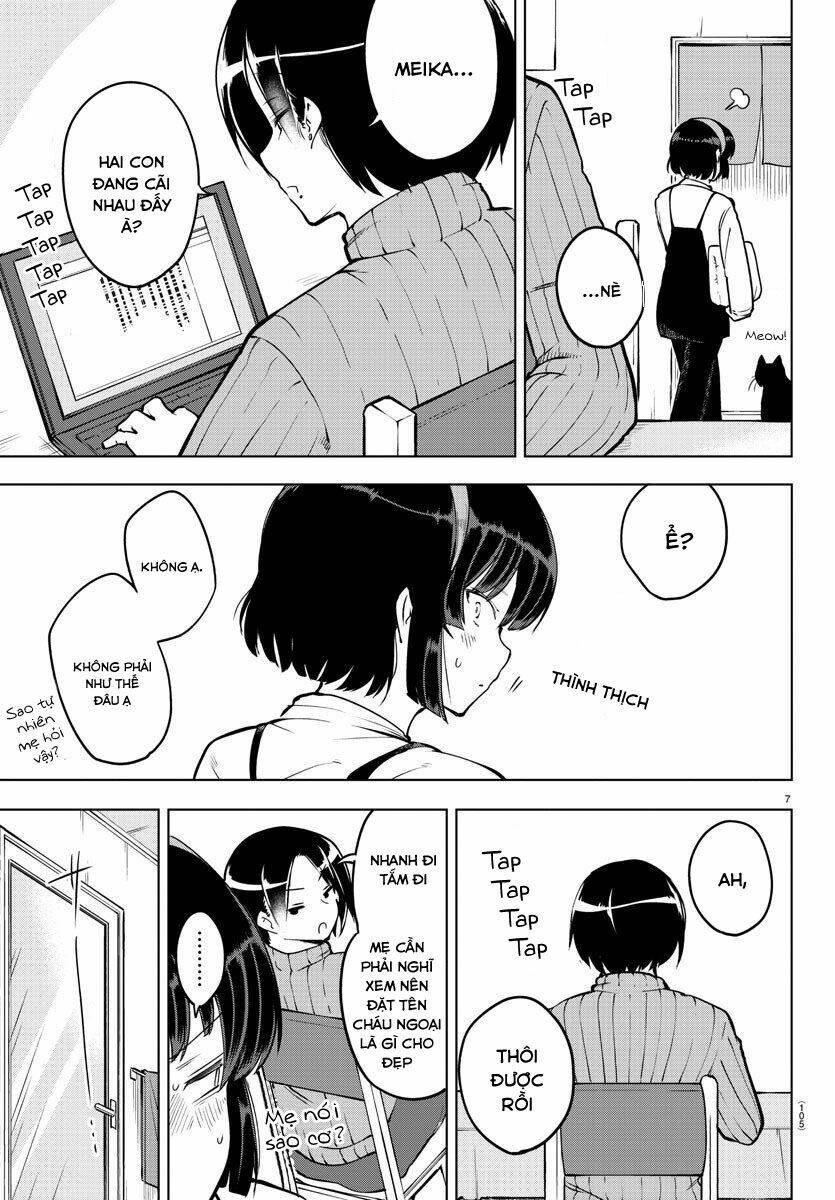 meika-san can't conceal her emotions chapter 20: meika-san ở nhà cha mẹ ruột - Trang 2