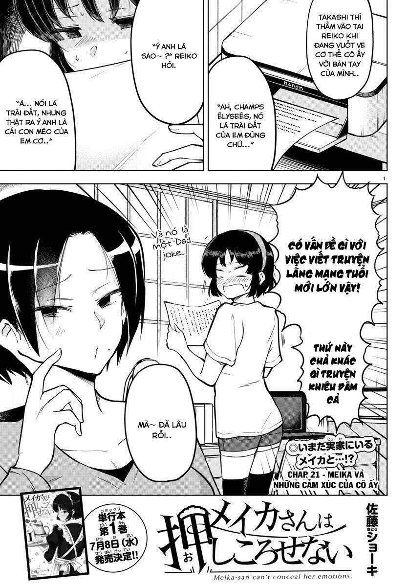 meika-san can't conceal her emotions chapter 21 - Next chapter 22: meika-san và lời chào