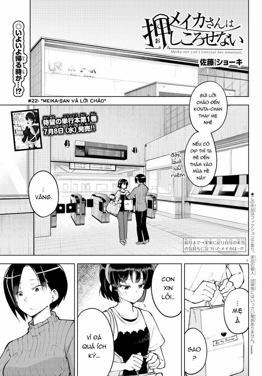 meika-san can't conceal her emotions chapter 22: meika-san và lời chào - Next chapter 23: meika-san và kouta-san khi ở cùng nhau