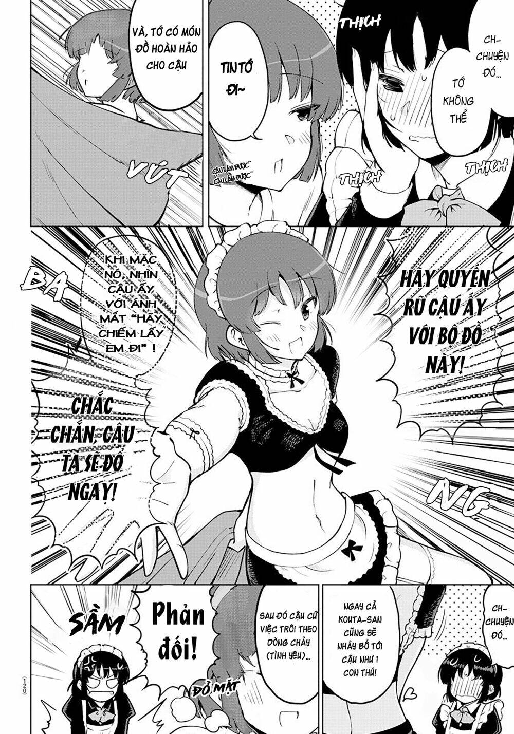 meika-san can't conceal her emotions Chapter 25 - Trang 2