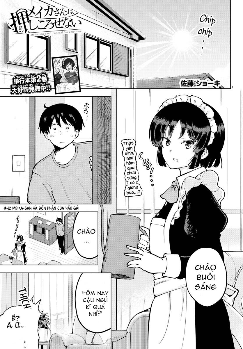 meika-san can't conceal her emotions chapter 42: meika-san và bổn phận của hầu gái - Next chapter 43