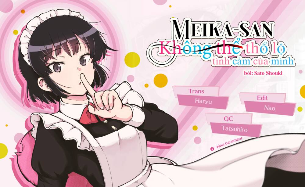 meika-san can't conceal her emotions chapter 42: meika-san và bổn phận của hầu gái - Next chapter 43