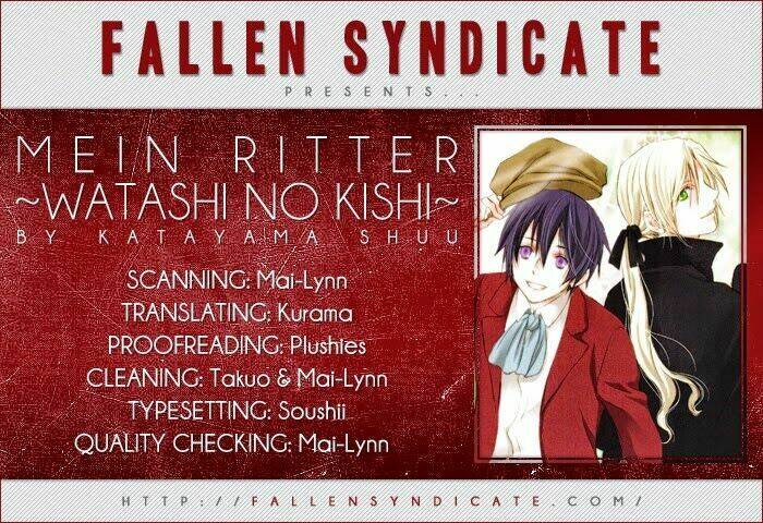 Mein Ritter - Watashi no Kishi Chapter 1 - Next Chapter 2