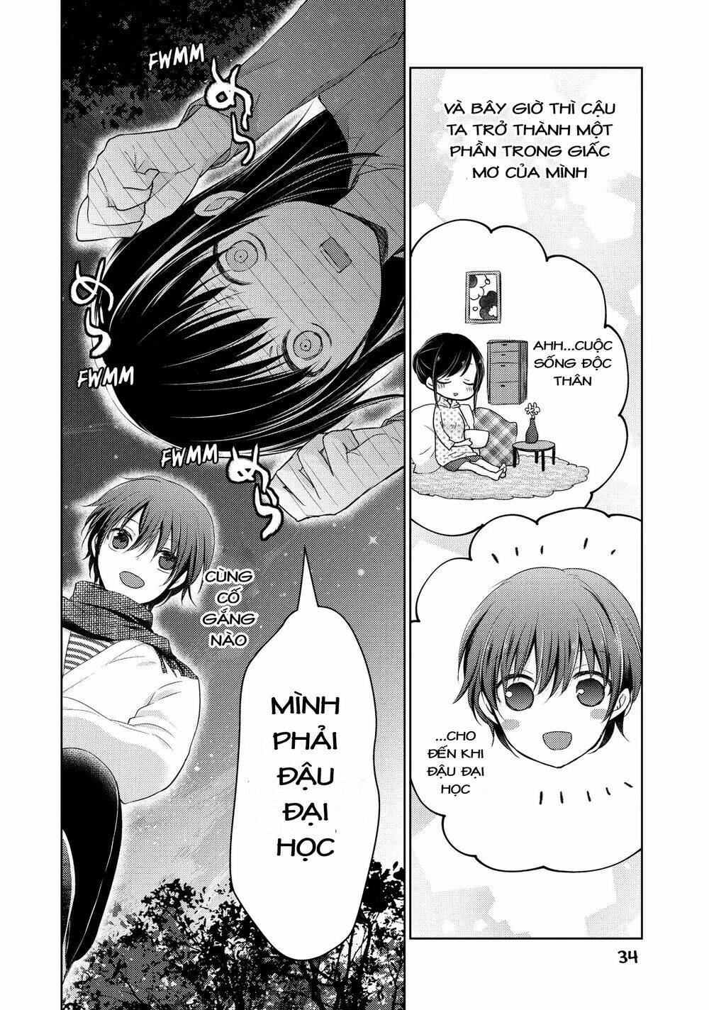 midara na ao-chan wa benkyou ga dekinai chapter 16: sự gắn kết - Next chapter 16.5: chuyện đàn ông