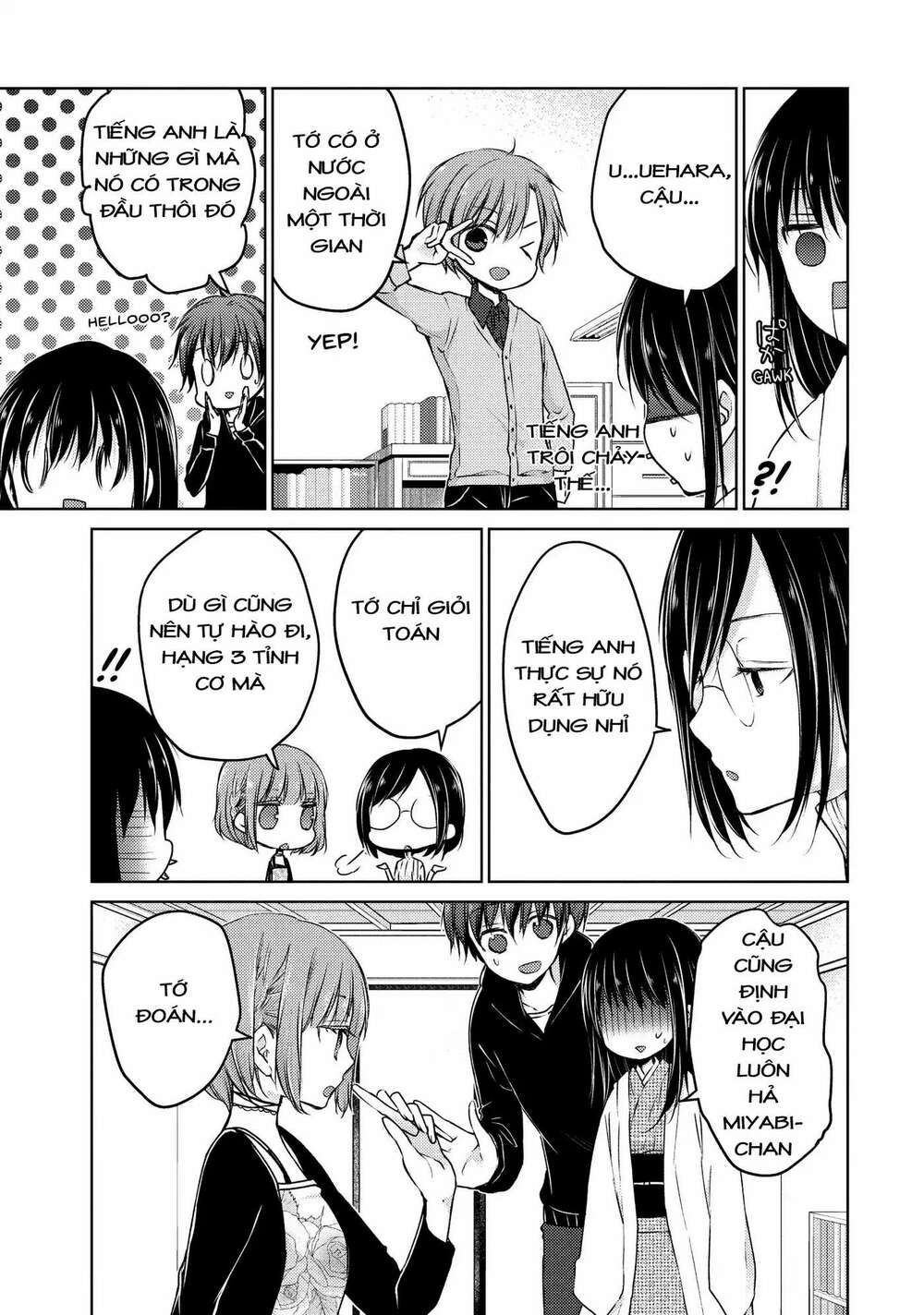 midara na ao-chan wa benkyou ga dekinai chapter 29: một mình - Next chapter 30: chỉ lần này thôi