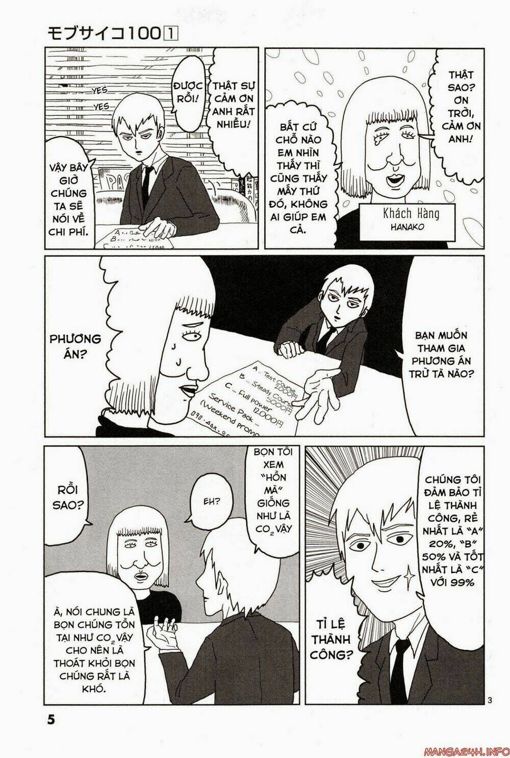 mob psycho 100 chapter 1 - Next chapter 2