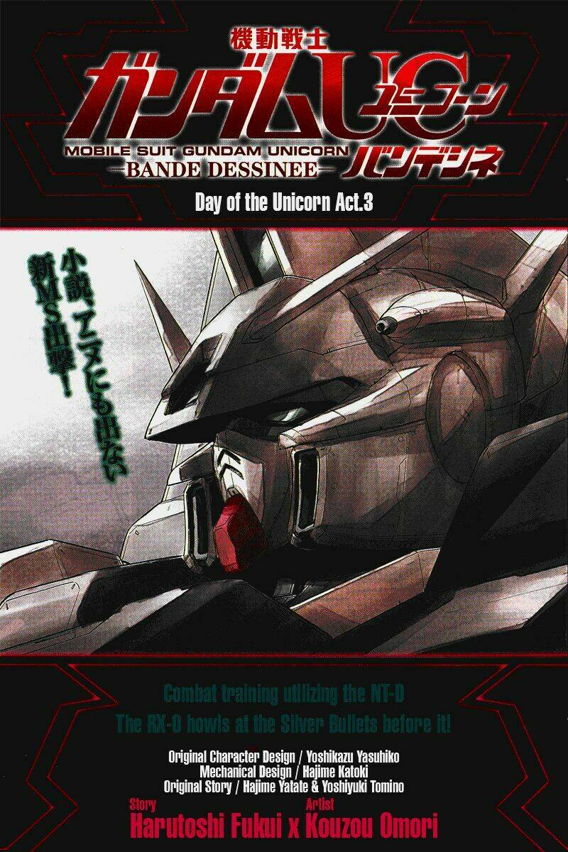 Mobile Suit Gundam Unicorn: BANDE DESSINEE Chapter 3 - Trang 2