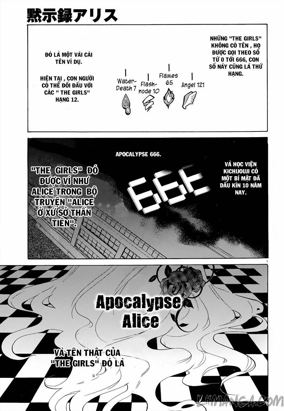 Mokushiroku Alice Chapter 2 - Trang 2