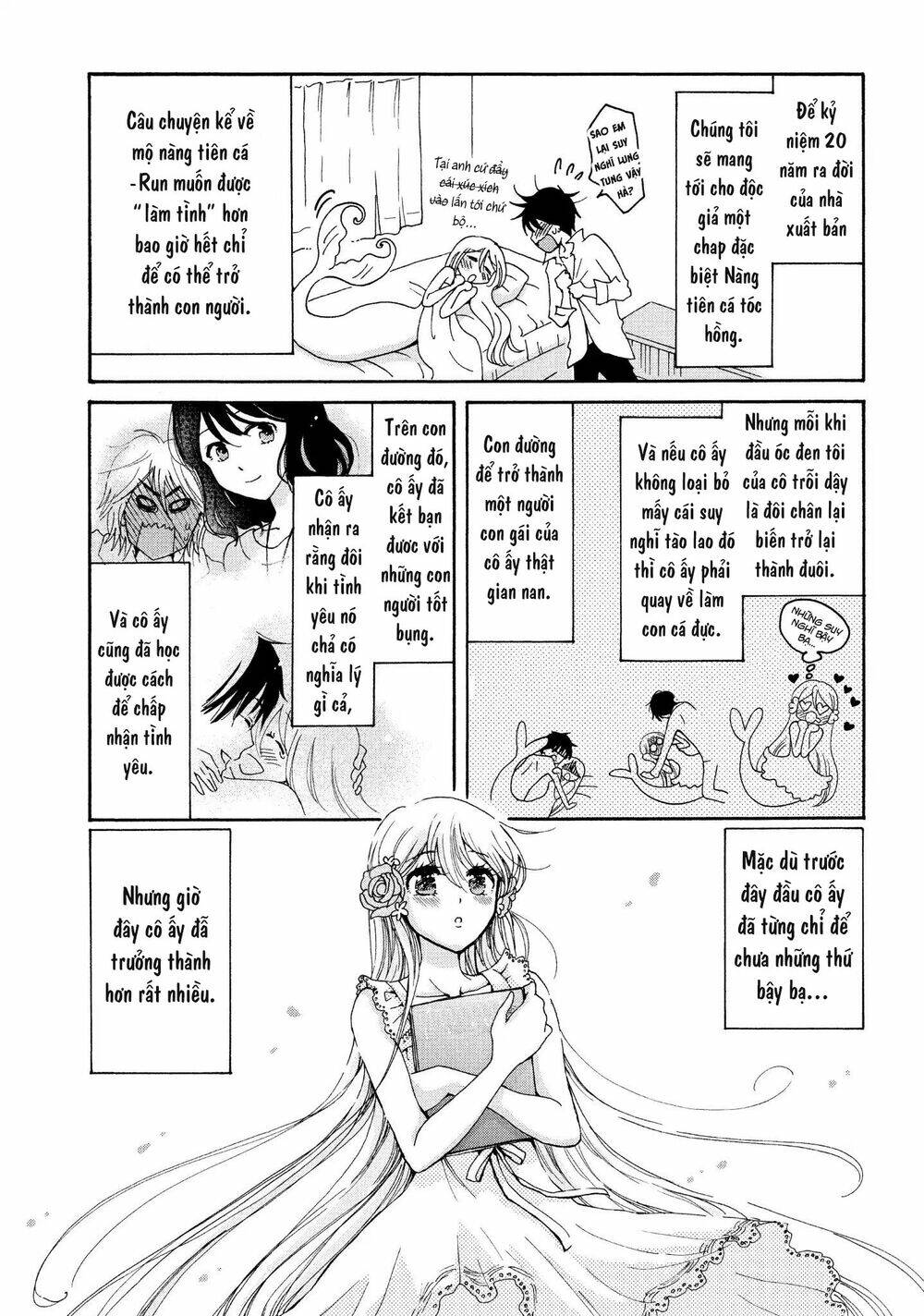 momoiro ningyo - tiên cá tóc hồng chapter 38.5 - Next chapter 39