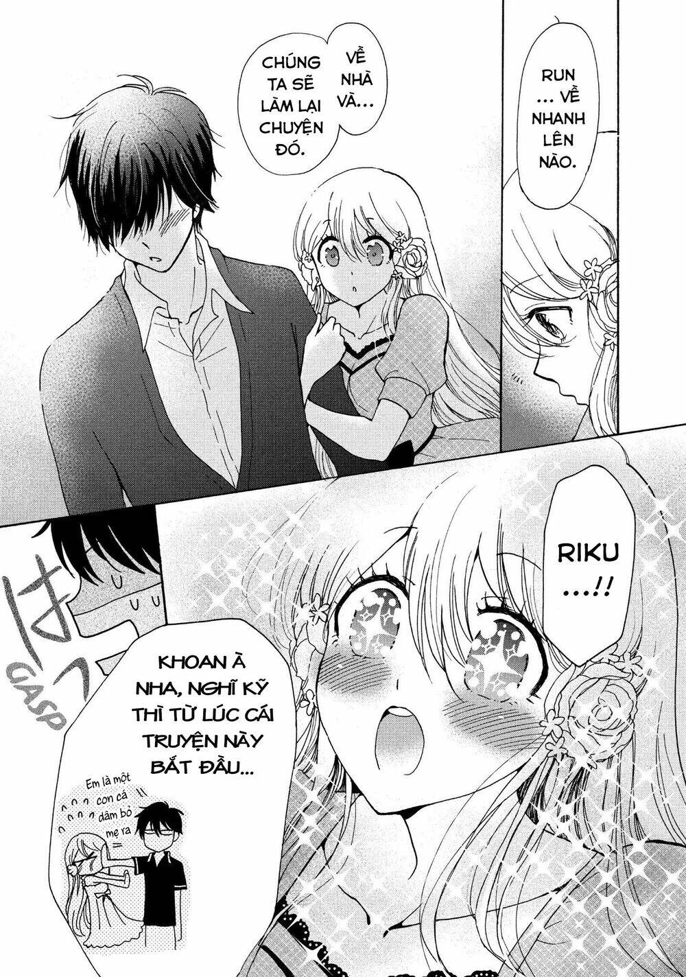 momoiro ningyo - tiên cá tóc hồng chapter 38.5 - Next chapter 39