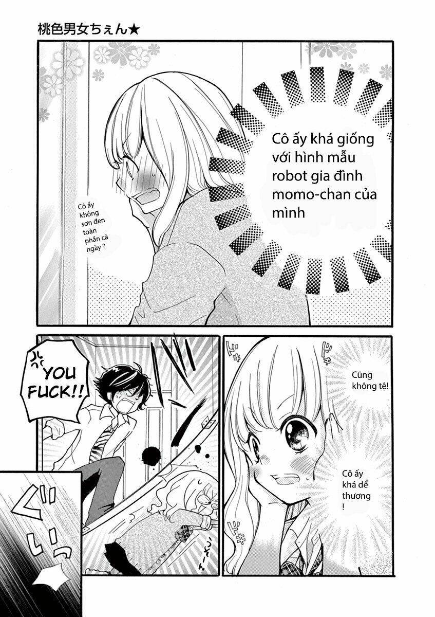 momoiro ome-chen chapter 2 - Trang 2